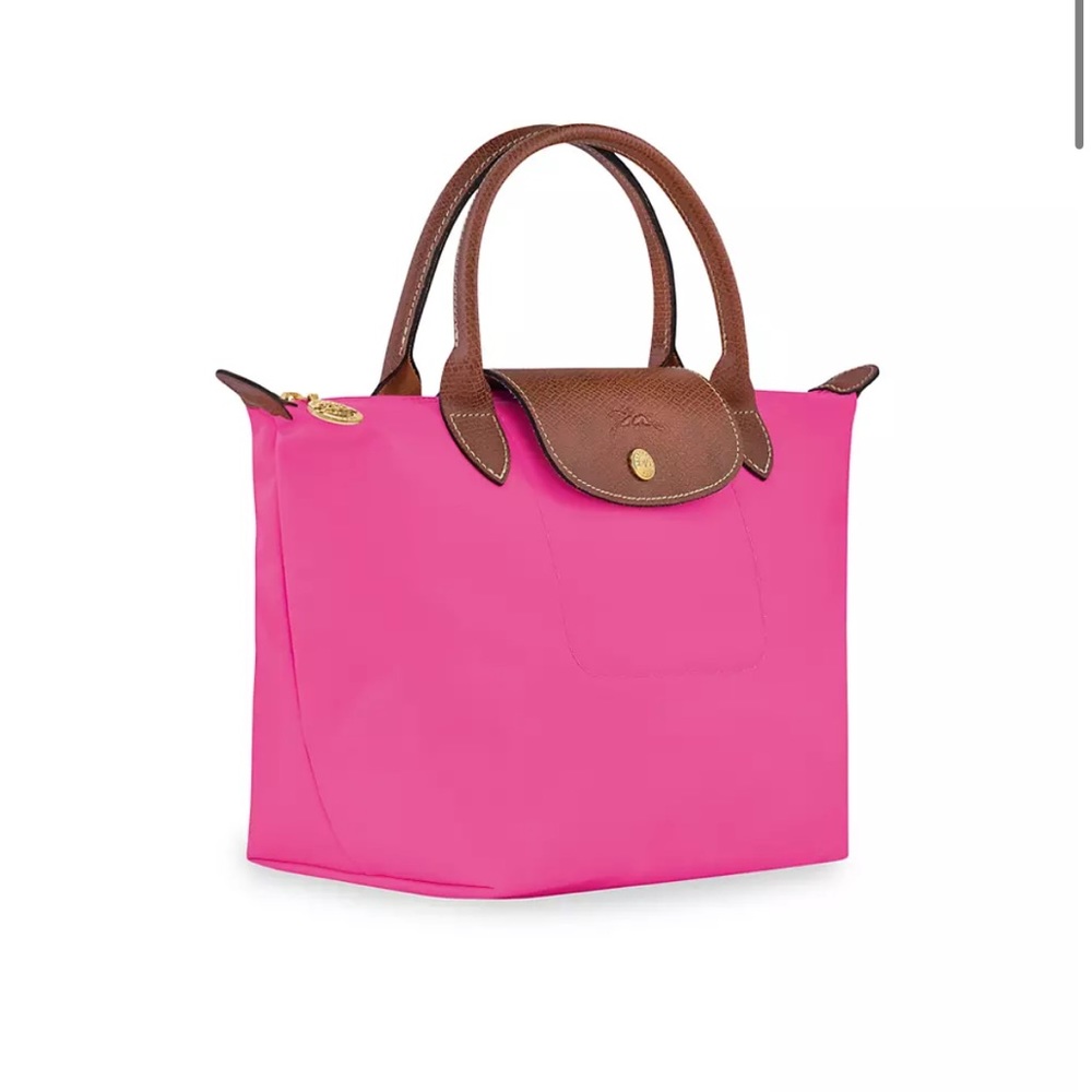 Longchamp Small Le Pliage Tote Candy Pink
